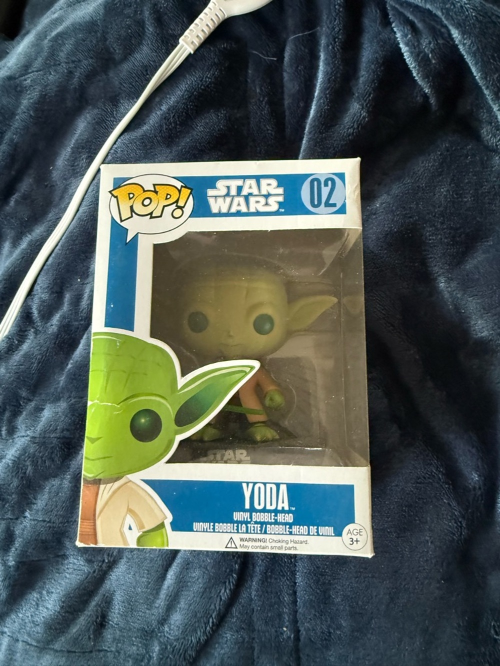 Funko Pop! Yoda Vinyl Figure - Green, Blue, White